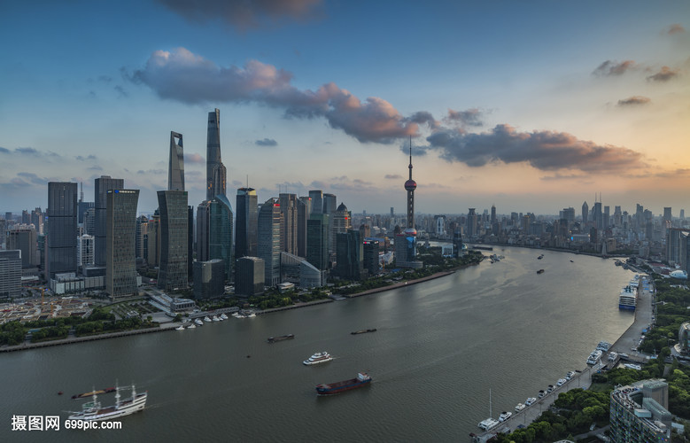 上海北外滩城市建筑风光