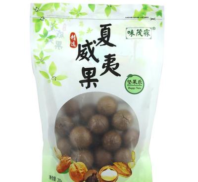 【味茂霖 夏威夷果 澳洲坚果 开口奶油味 调血脂 送开口器 2】价格_厂家_图片 -